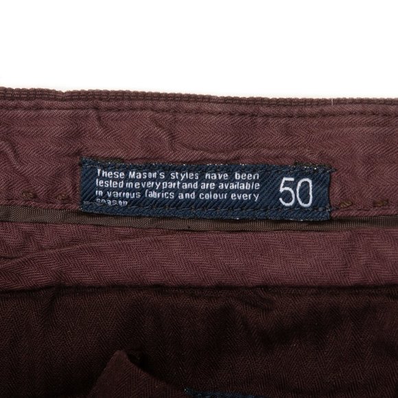 Mason’s Merlot Stretch Twill New York Pants - Picture 5 of 6